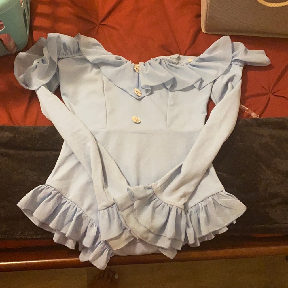 Blue Romper